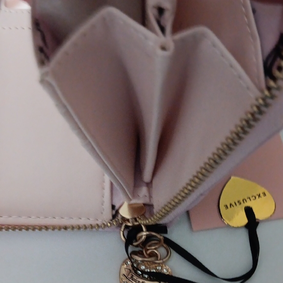 Juicy Couture Brown and Pink Crest Wallet - Picture 9 of 9